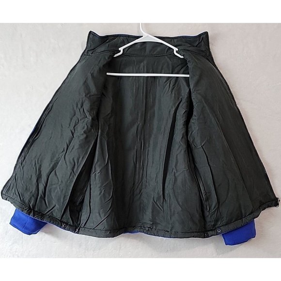 VTG Fuda Sport Fleece Lined Silk Windbreaker Coat Men's Size Medium Reversible - Picture 11 of 16